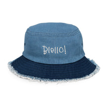 Load image into Gallery viewer, Blello Denim Bucket Hat