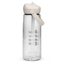 Load image into Gallery viewer, Flip straw water bottle
