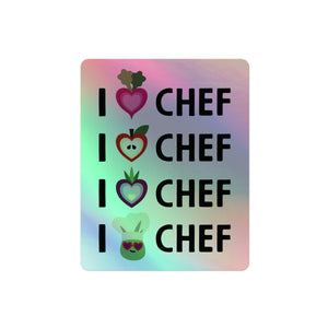 I <3 Chef Sticker