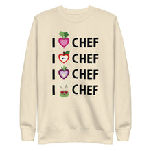 Load image into Gallery viewer, I <3 Chef Sweatshirt
