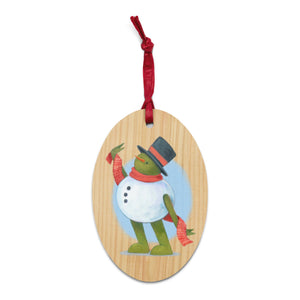 Mish Mesh Ornament: Tiny Snowman