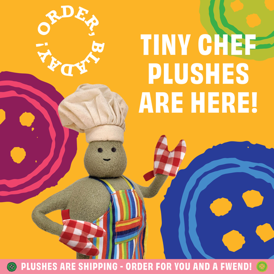 Classic Tiny Chef Sticker – The Tiny Chef Show Shop