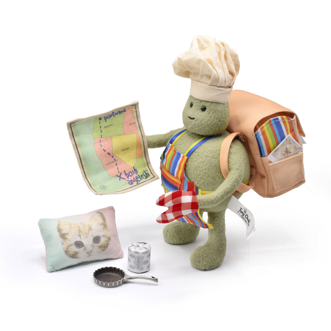 Tiny Chef Talking Plush and GWEAT ADVENTURE Pack Bundle