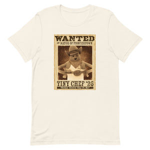 WANTED FOR MAYOR: Tee