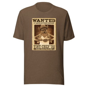 WANTED FOR MAYOR: Tee