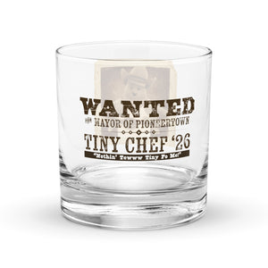 WANTED FOR MAYOR: Whiskey Glass