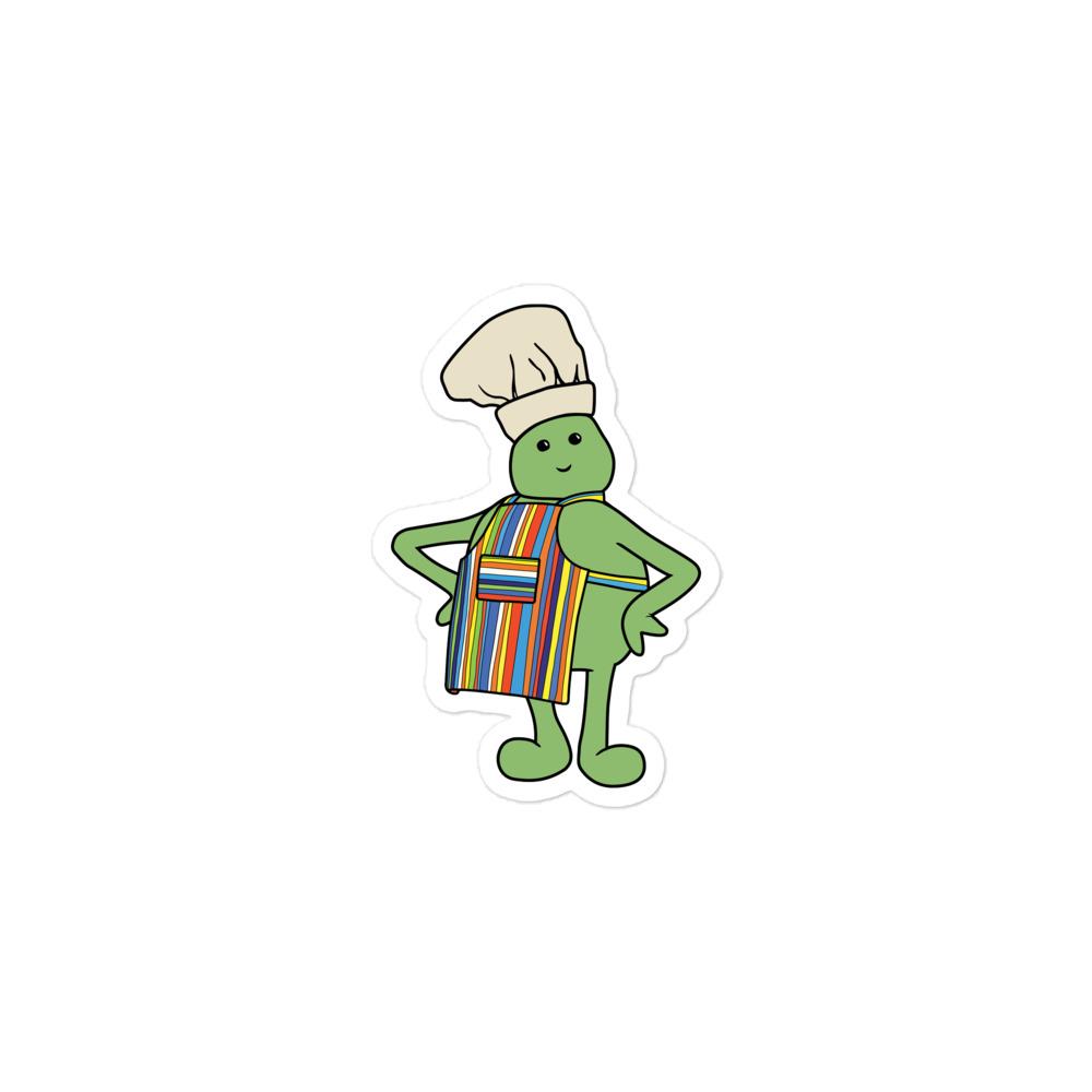 Sticker Mini Chef Classic Tiny Chef Sticker – The Tiny Chef Show Shop