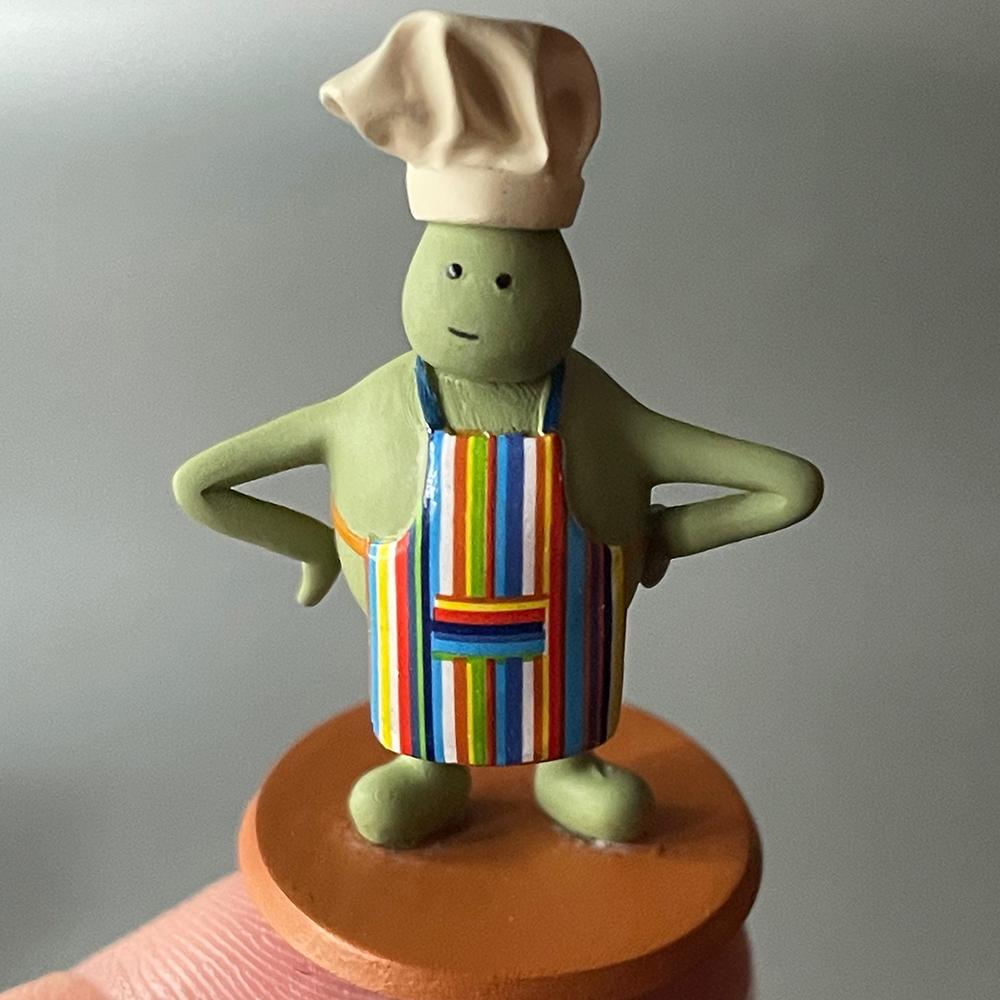 PRE-ORDER Limited Edition Tiny Tiny Chef Figurine – The Tiny Chef